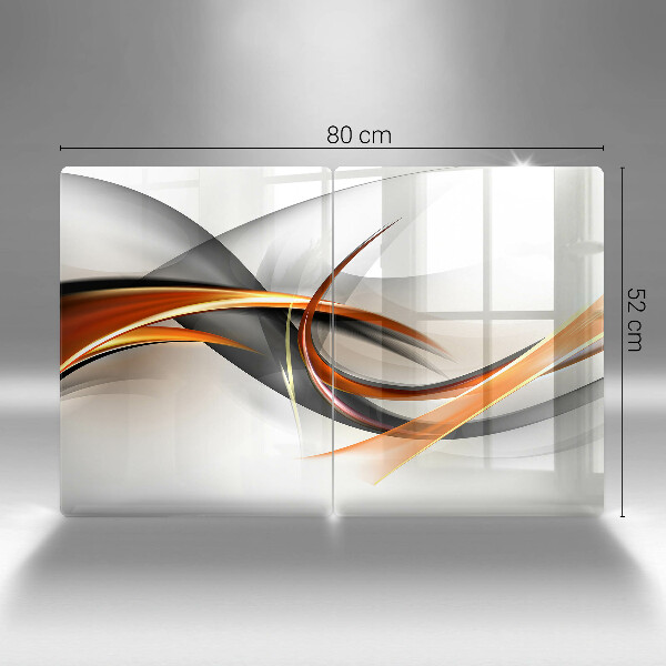 Induction hob cover Modern shapes