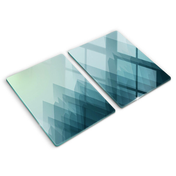 Kitchen worktop protector Abstract mountains