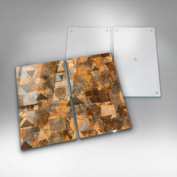 Kitchen worktop protector Geometric figure pattern