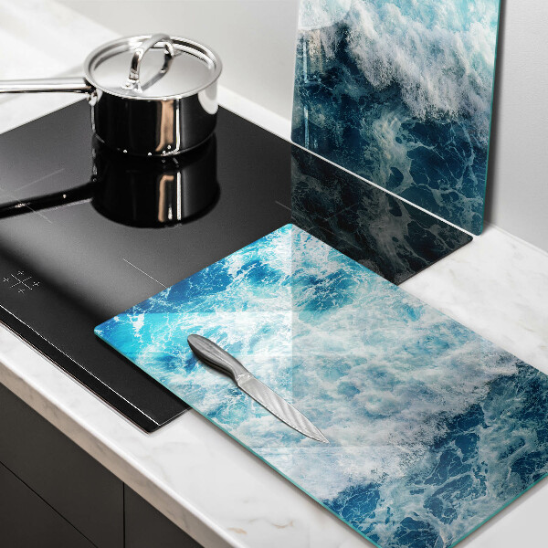Kitchen worktop protector Water sea waves