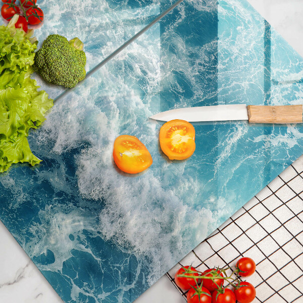 Kitchen worktop protector Water sea waves