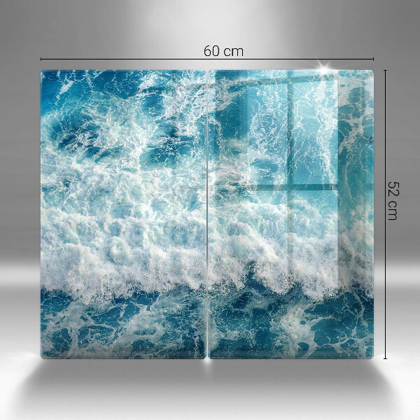 Kitchen worktop protector Water sea waves