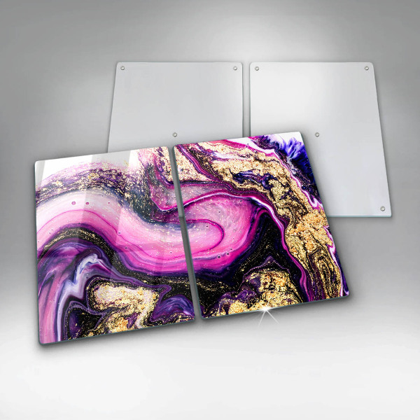 Work surface savers Abstraction design gold