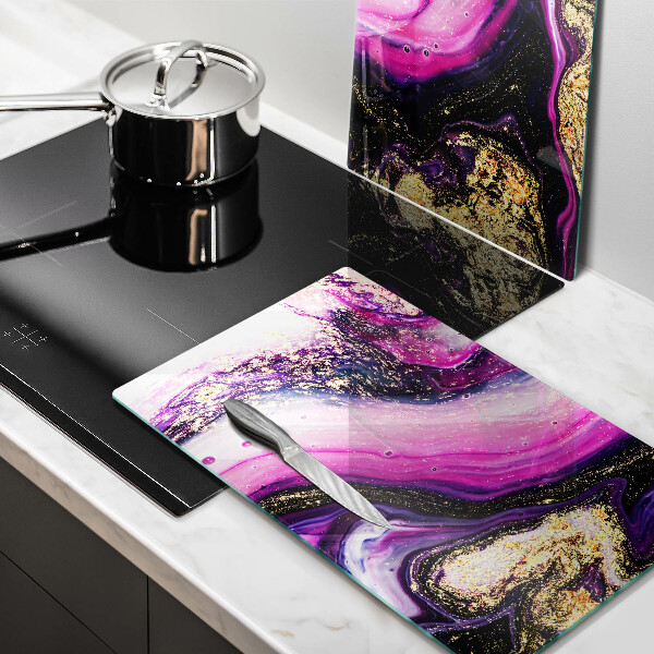 Work surface savers Abstraction design gold