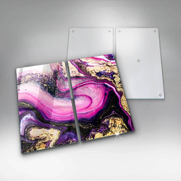 Work surface savers Abstraction design gold