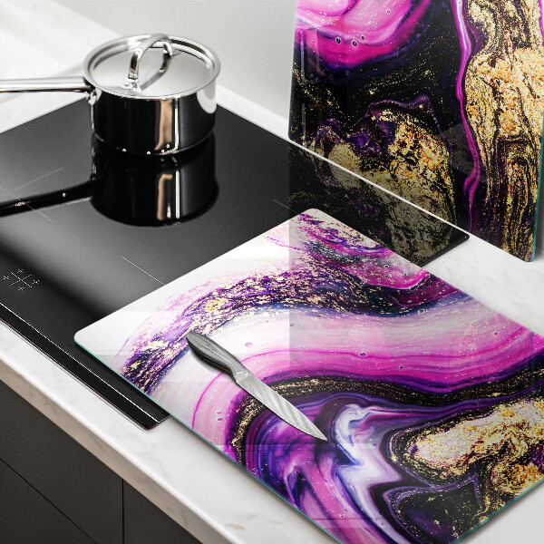 Work surface savers Abstraction design gold