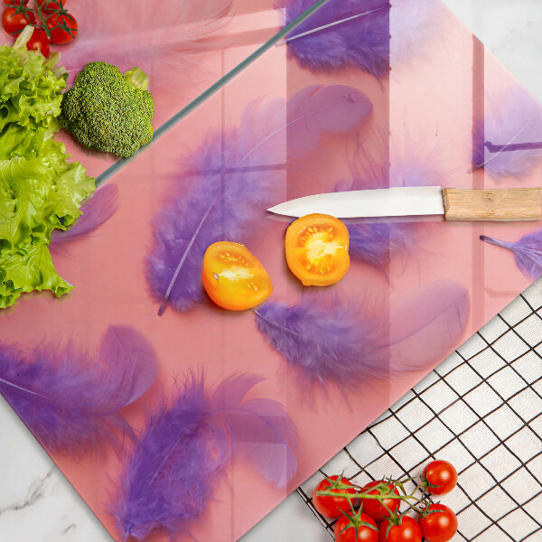 Induction hob cover Fluffy feathers
