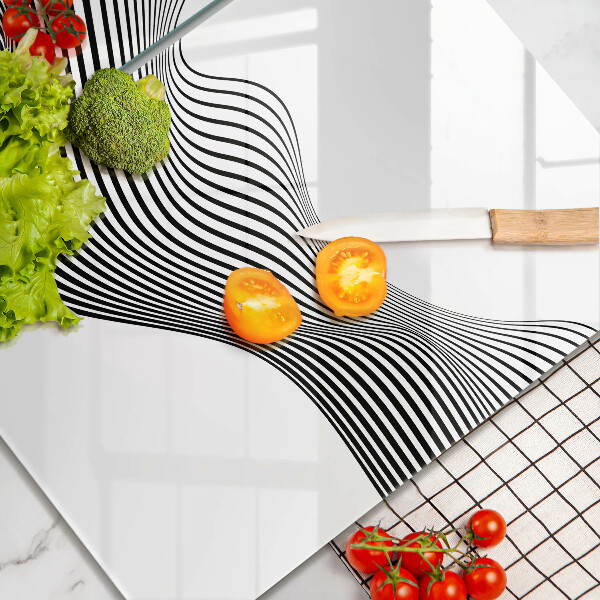 Induction hob cover Linear abstraction