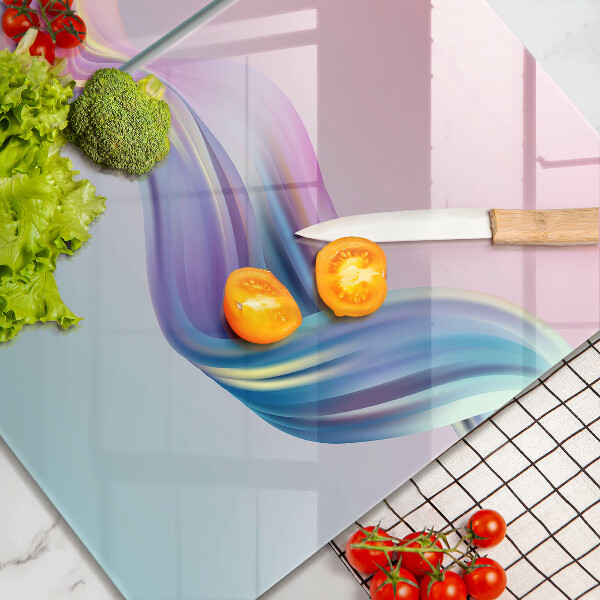 Induction hob cover Pastel abstraction