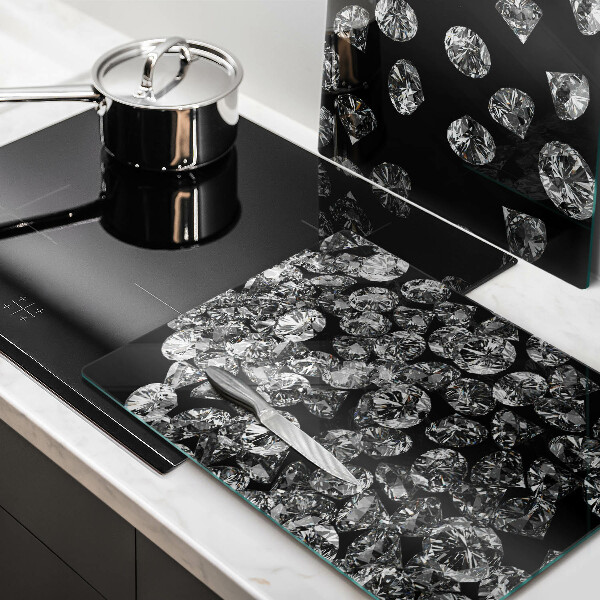 Induction hob cover Diamonds