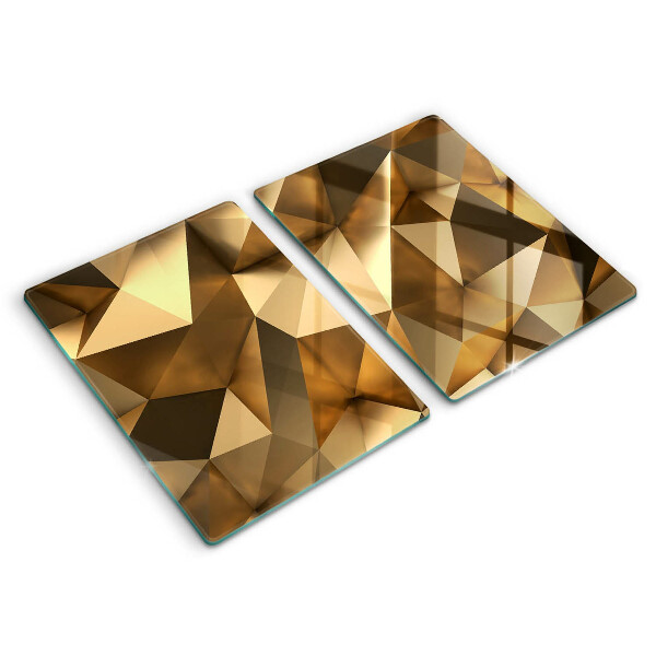 Induction hob cover Background abstraction structure