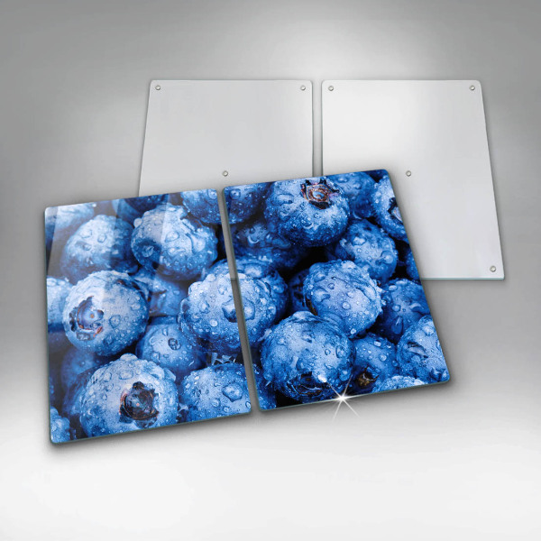 Induction hob cover Juicy blueberries