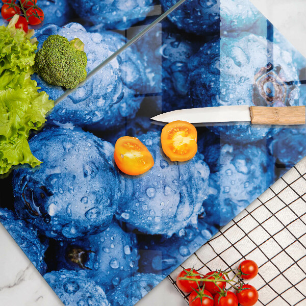 Induction hob cover Juicy blueberries