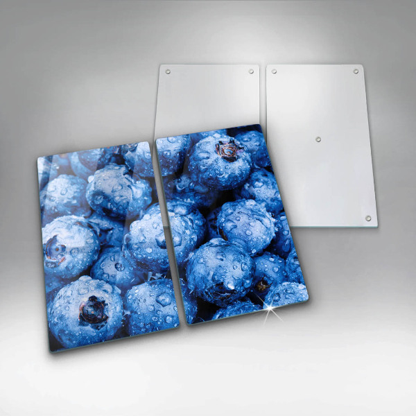 Induction hob cover Juicy blueberries