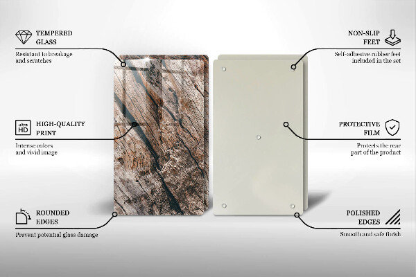 Kitchen worktop protector Wood structure