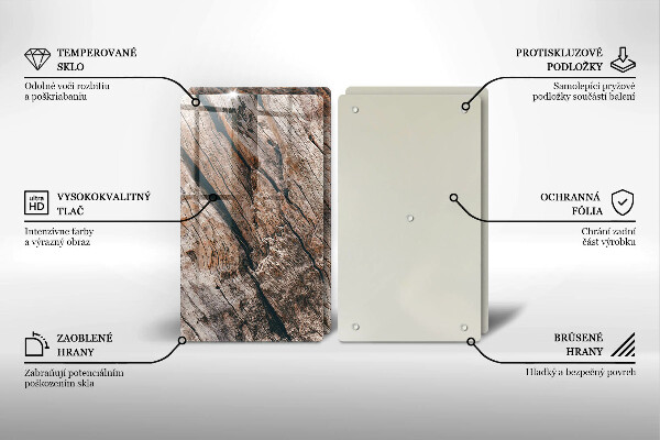 Kitchen worktop protector Wood structure