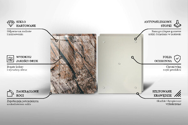 Kitchen worktop protector Wood structure