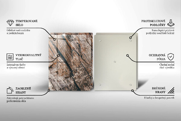 Kitchen worktop protector Wood structure