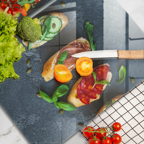 Induction hob cover Colorful Sandwiches