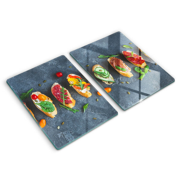 Induction hob cover Colorful Sandwiches
