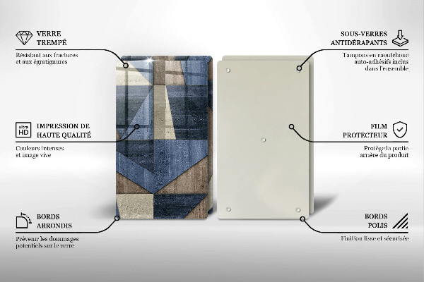 Work surface savers Geometric abstraction