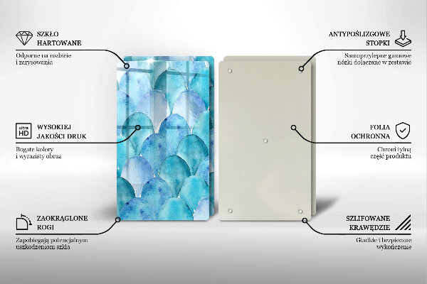 Work surface savers Watercolor scales