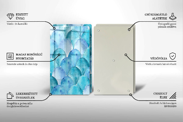 Work surface savers Watercolor scales