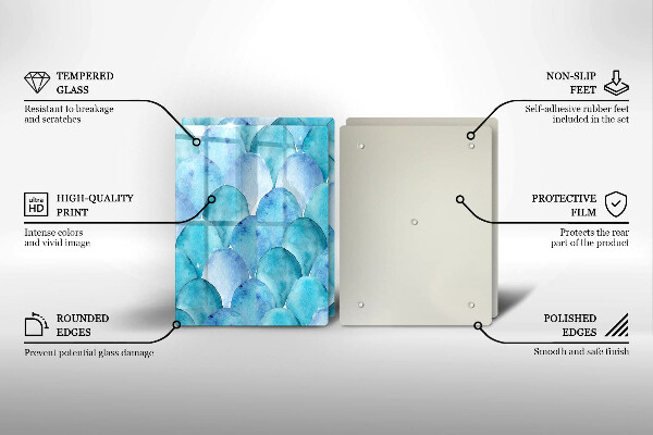 Work surface savers Watercolor scales