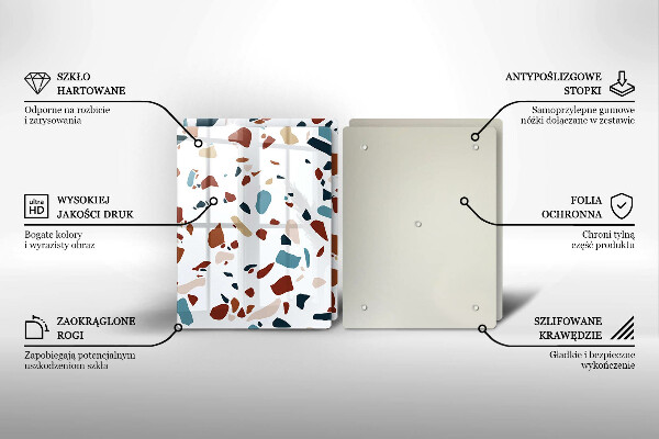 Work surface savers Decorative stone