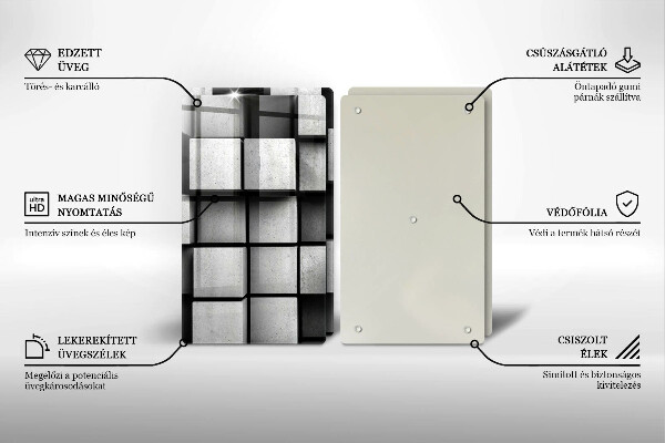 Work surface savers 3D geometry background