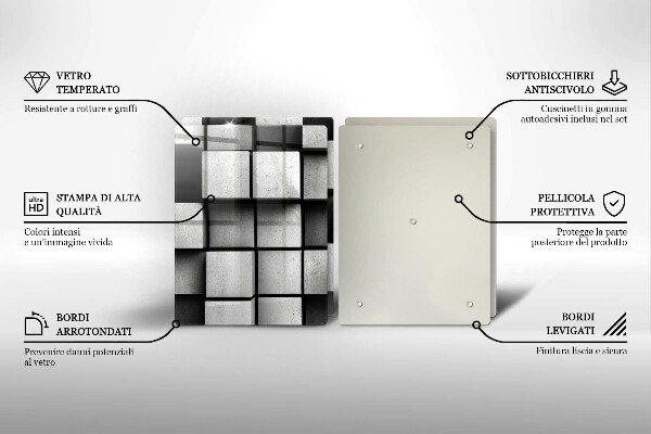 Work surface savers 3D geometry background