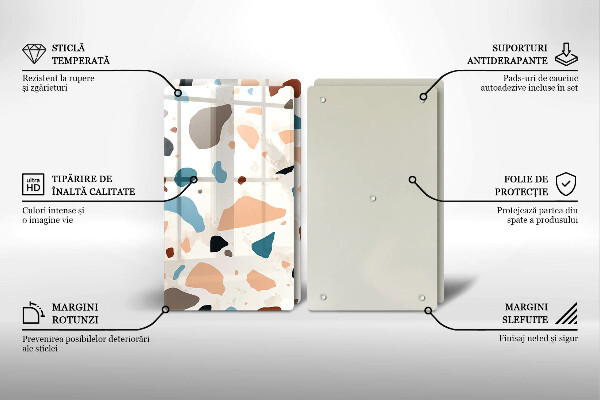 Work surface savers Decorative stone stone