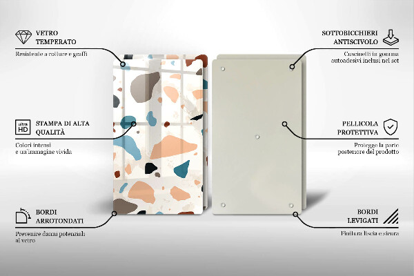 Work surface savers Decorative stone stone