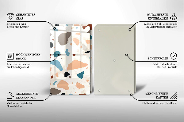 Work surface savers Decorative stone stone