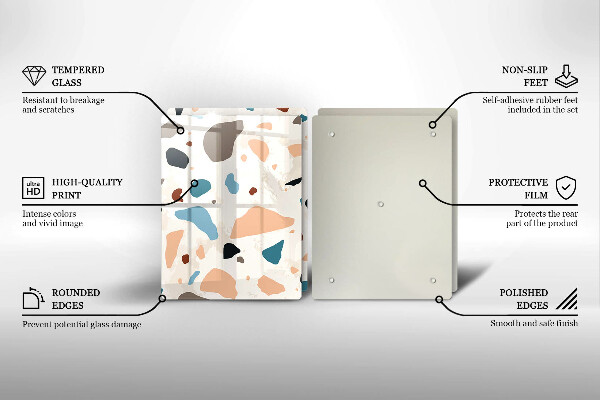 Work surface savers Decorative stone stone