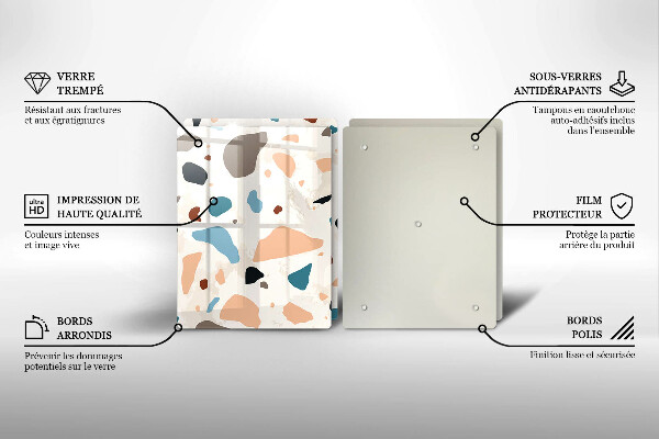 Work surface savers Decorative stone stone