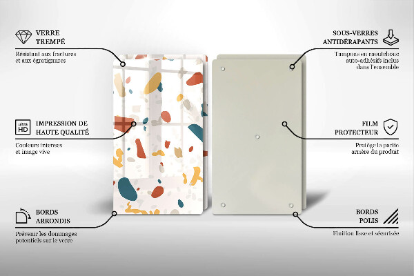 Kitchen worktop saver Decorative stone stone