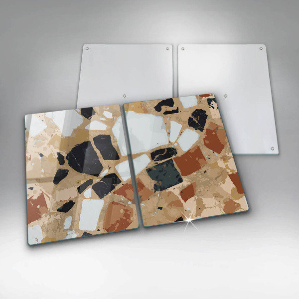 Kitchen worktop saver Decorative stones