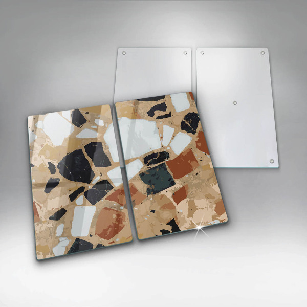 Kitchen worktop saver Decorative stones