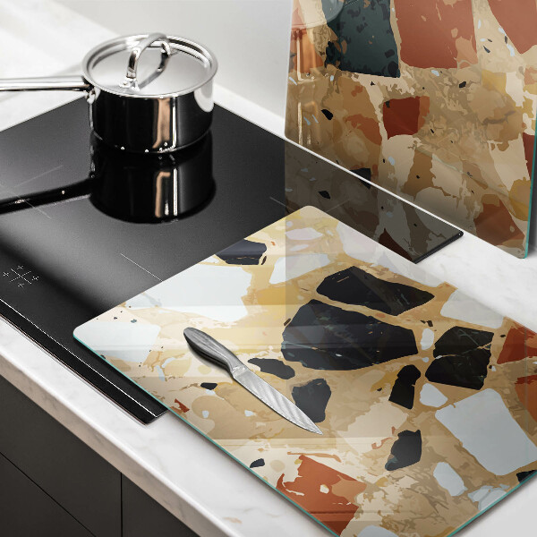 Kitchen worktop saver Decorative stones