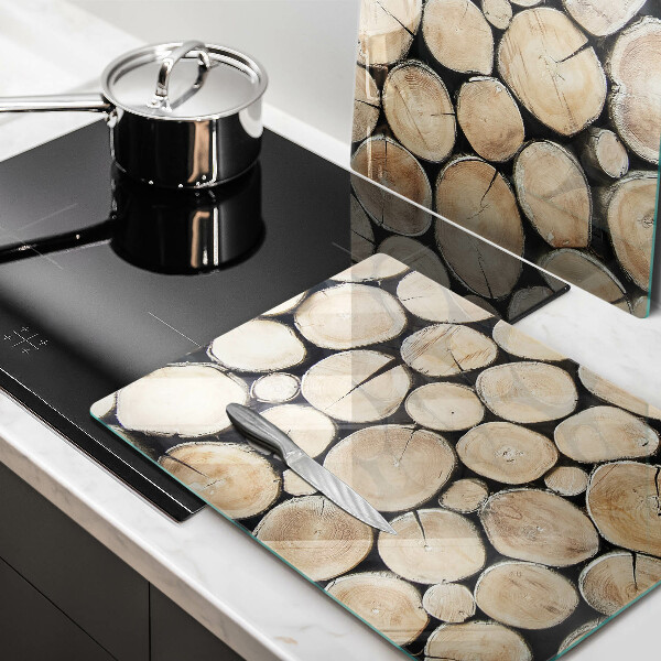 Kitchen worktop protector Wood trunks of the tree
