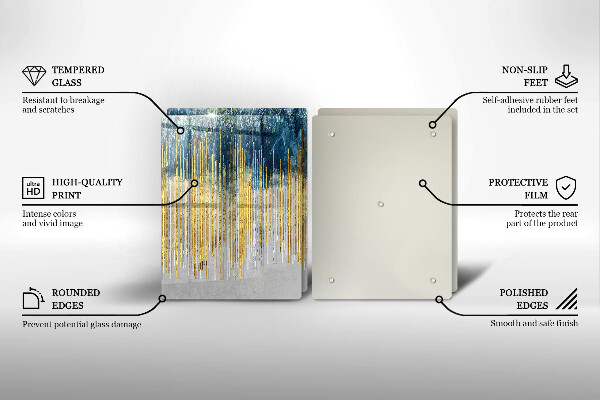 Induction hob cover Designer abstraction