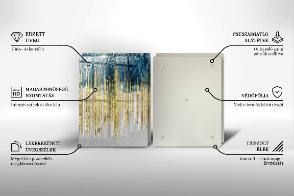 Induction hob cover Designer abstraction