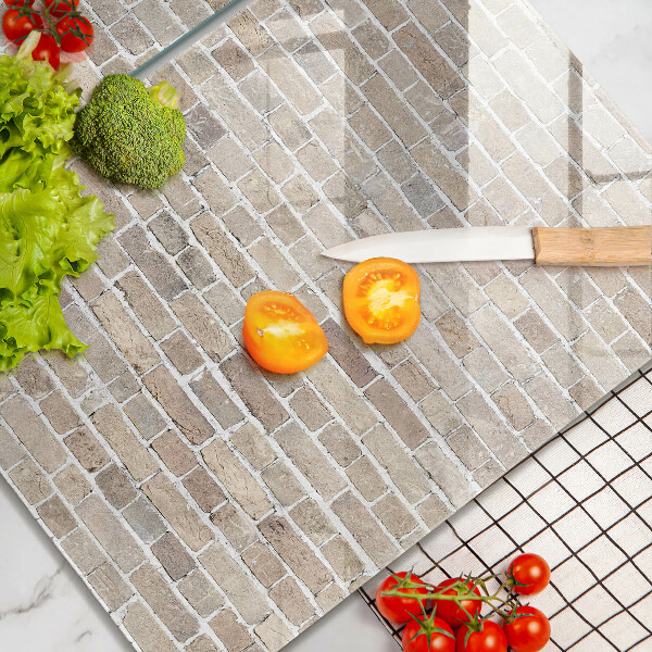 Work surface savers Wall bright bricks