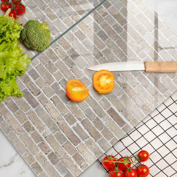 Work surface savers Wall bright bricks