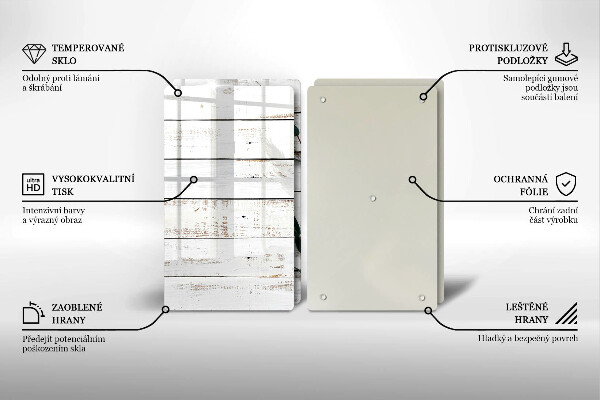 Work surface savers Old boards and leaves