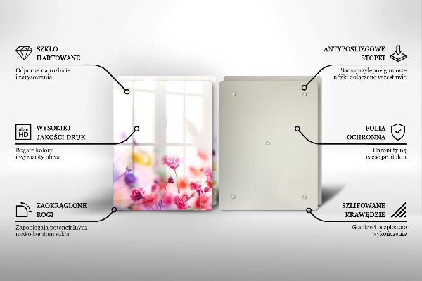 Work surface savers Flower meadow