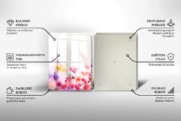 Work surface savers Flower meadow