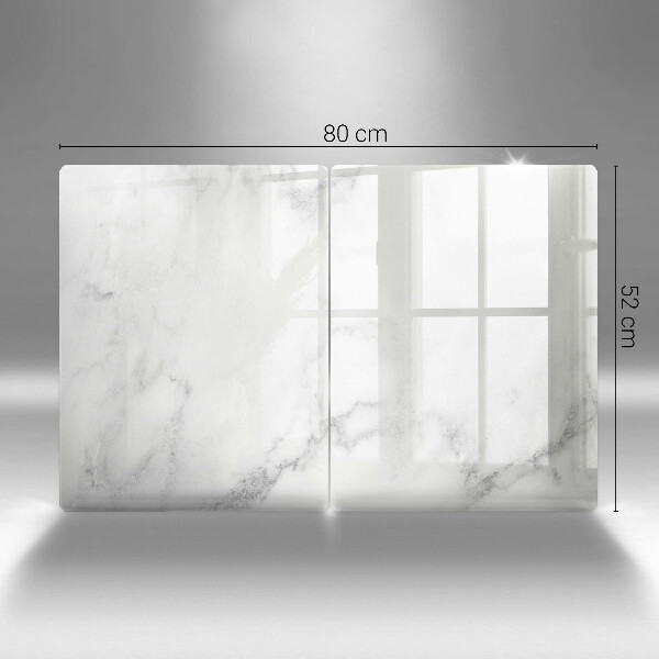 Induction hob cover Modern marble