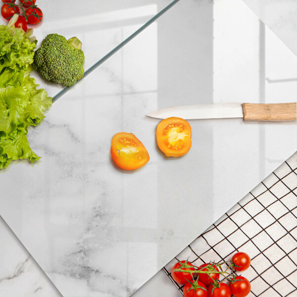 Induction hob cover Modern marble